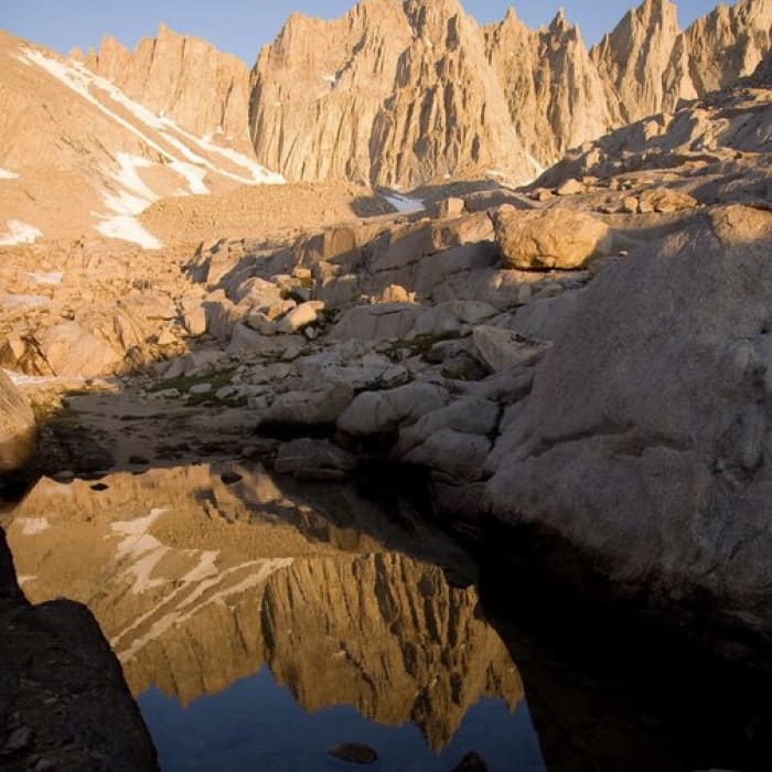 Near Mount Muir via Mount Whitney Trail Near Mount Muir via Mount Whitney Trail