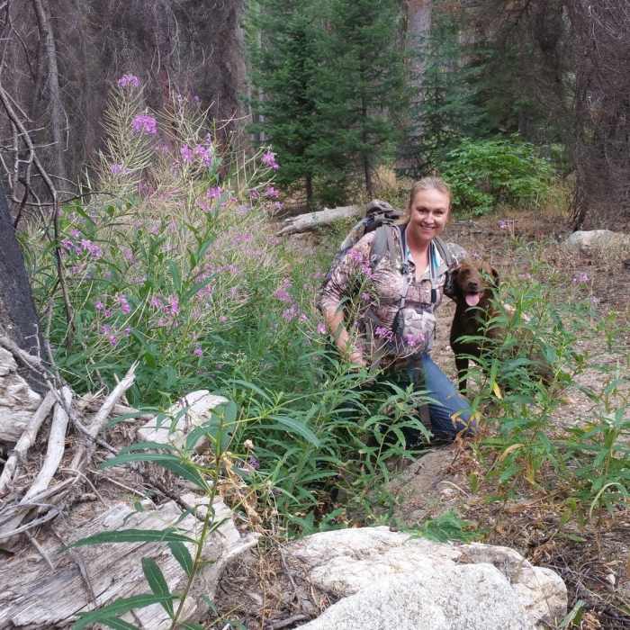 We had to get a picture of Daisy after we finally found spanish town. Near Spanish Town Idaho