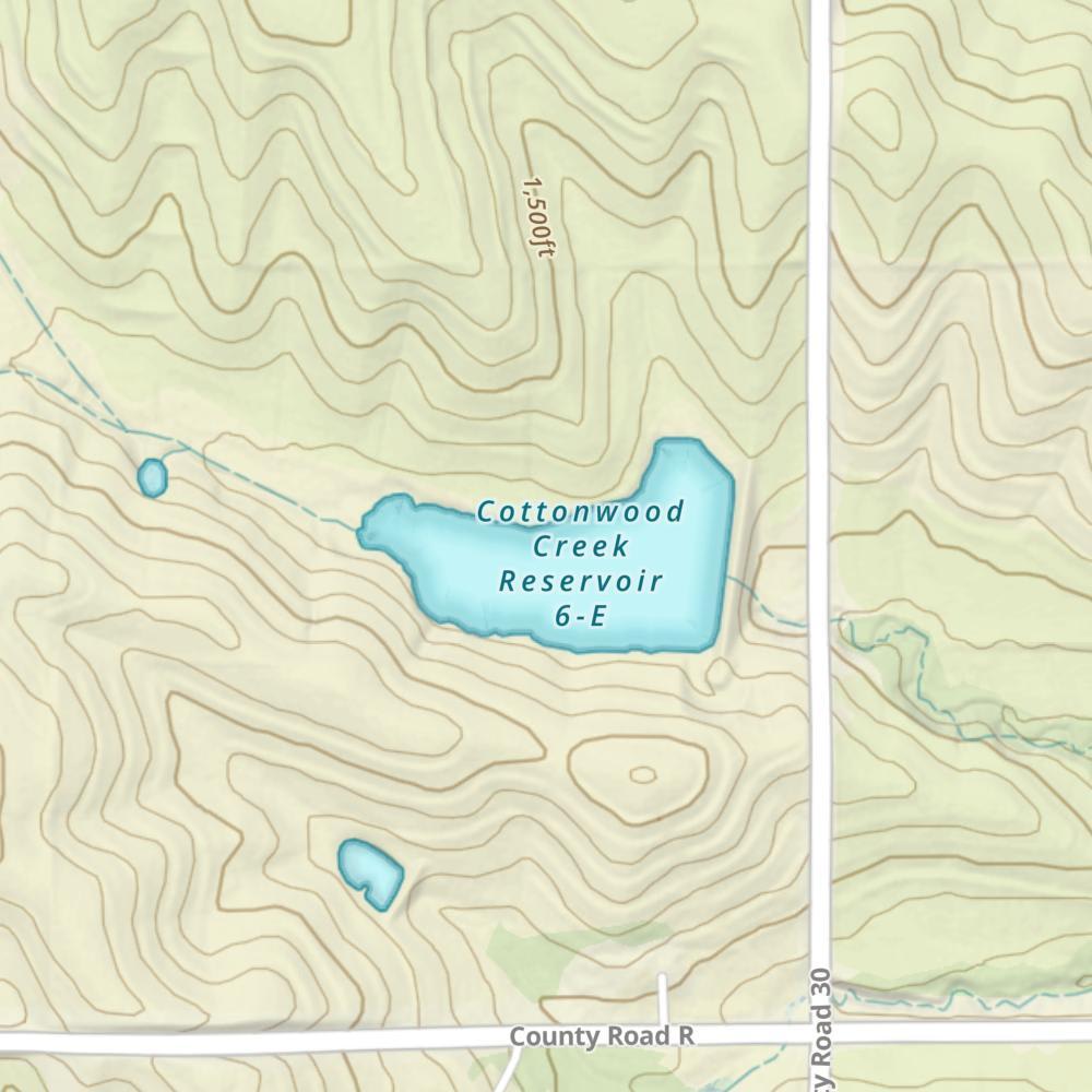 Cottonwood Creek Reservoir 6-E photo