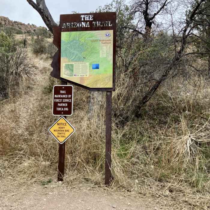 Near Thimble Peak via Sycamore Reservoir Trail