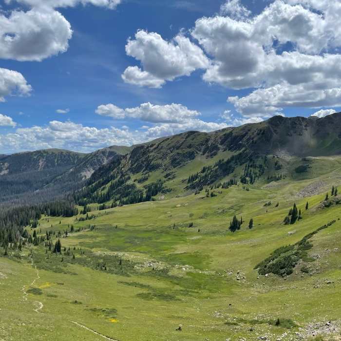 Near Baker Gulch to Bowen Lake