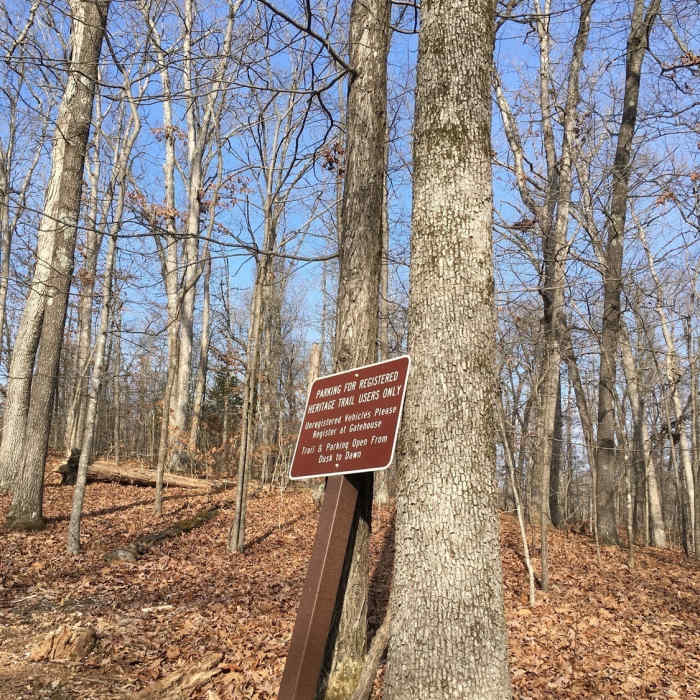 Near Hillman Heritage National Recreation Trail