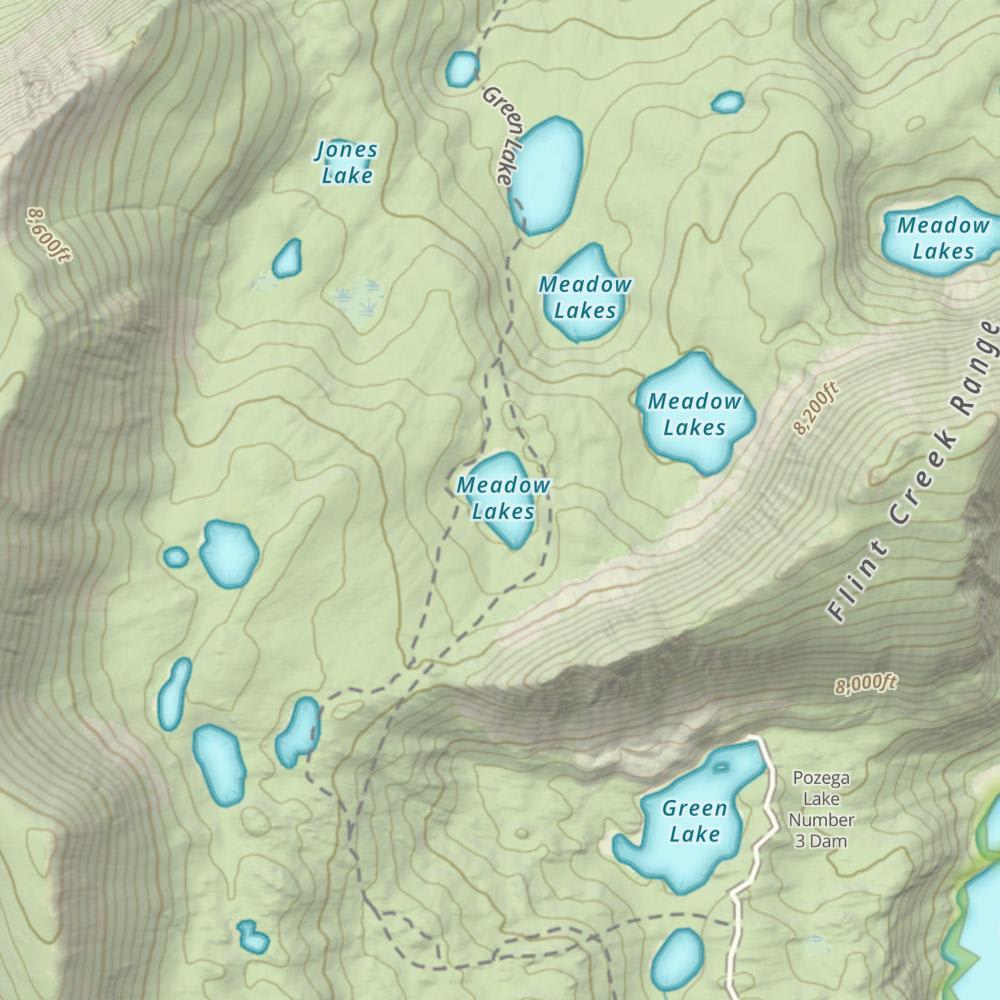 Goat Mountain Lakes photo