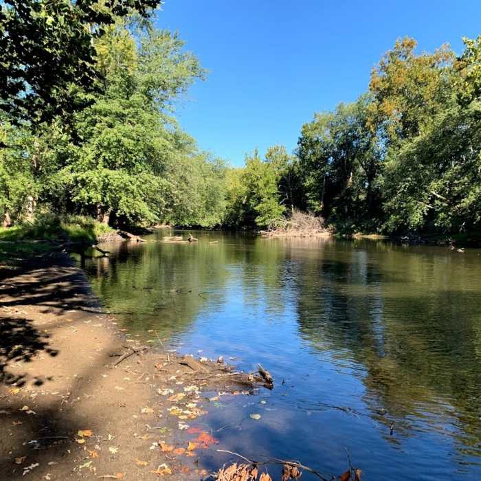 Tippecanoe River on Trail 5 Near Tippecanoe 22