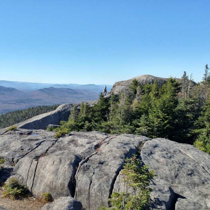 Near Ampersand Mountain Trail