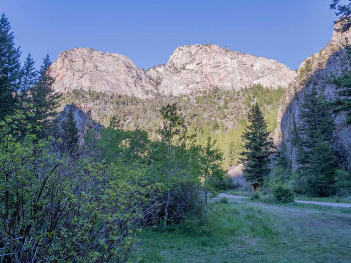 Pass Creek trail photo