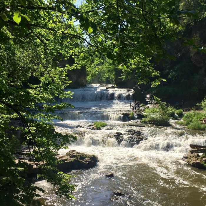 Willow Falls. Near Burkhardt Trail