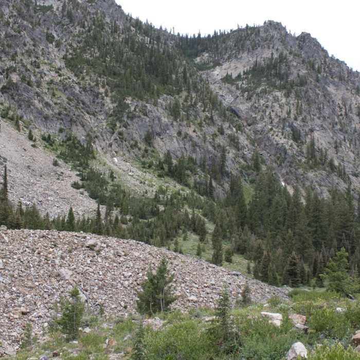 Near Middle Fork of the Boise River, Mattingly Creek and Divide