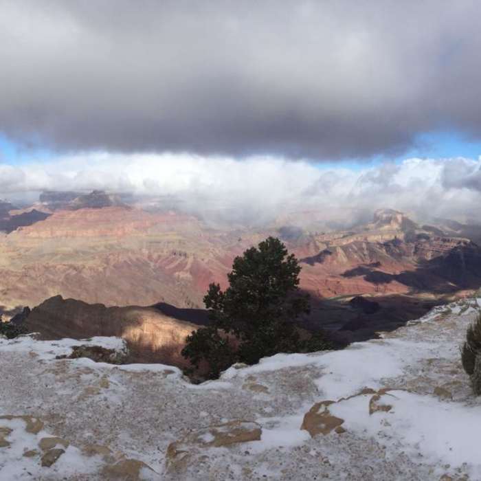 Near Lipan Point to Grandview Trailhead