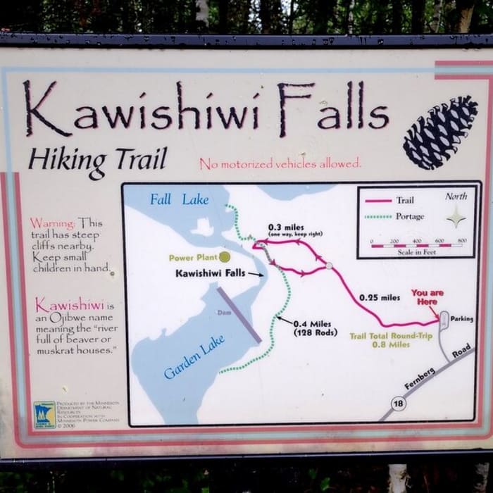 Near Kawishiwi Falls Trail