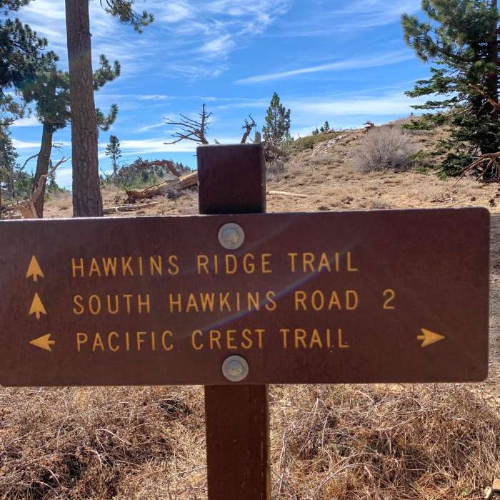 Near Vincent Gap to Little Jimmy Campground