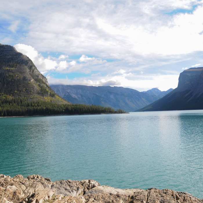Near Lake Minnewanka: Warden's Cabin Out-and-Back