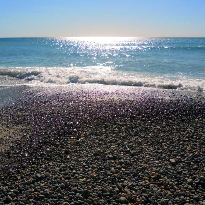 San Clemente beach life. Near San Clemente Beach Trail