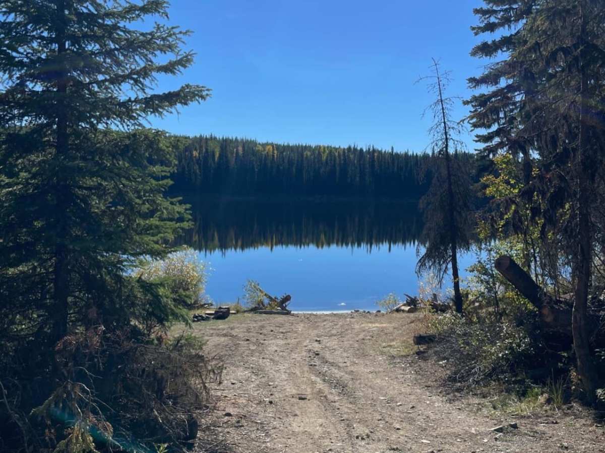 Beaver Lake Road to Haddo Lake Rec Site trail photo