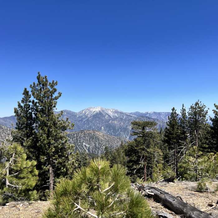 Near Crystal Lake Campground to Copter Ridge