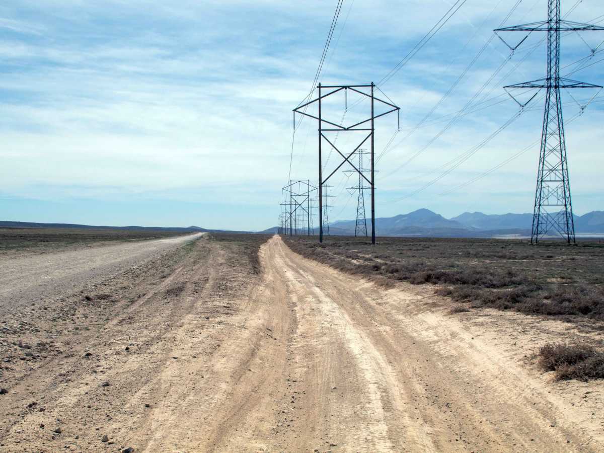 Lake Mountain Powerline Road trail photo