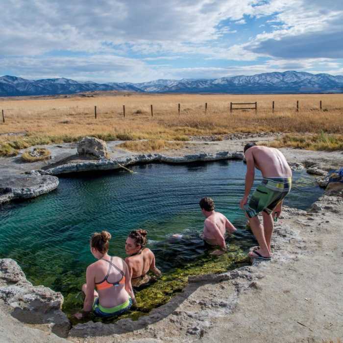 Near Meadow Hot Springs