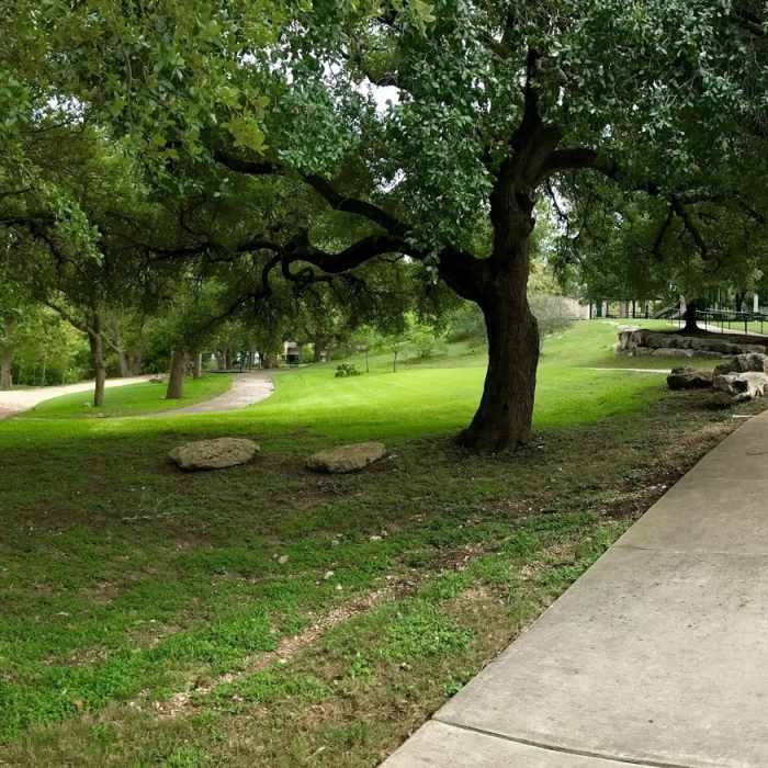 Near Woodlands Park and Nature Preserve Trail