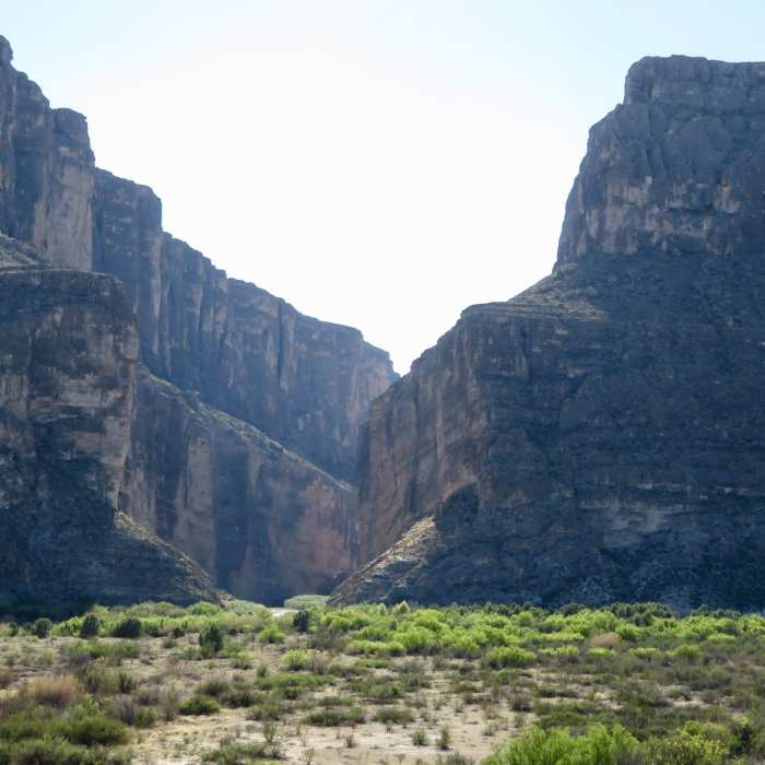 Near Santa Elena Canyon Trail