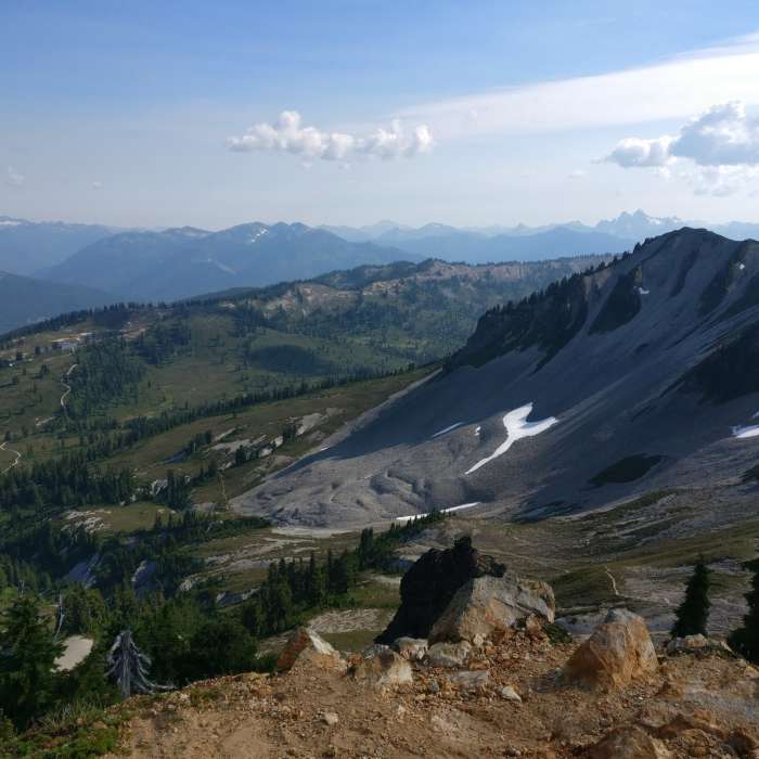 Near Mamquam Lake and the Gargoyles