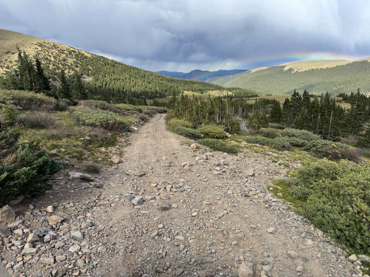 Santiago Cutoff trail photo