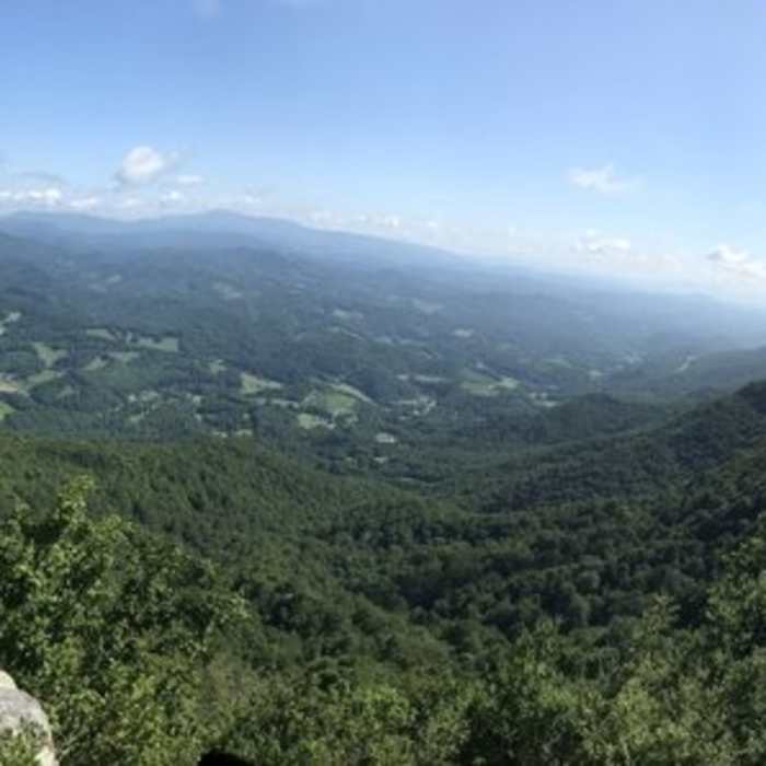 Summit view Near Three Top Mountain Trail