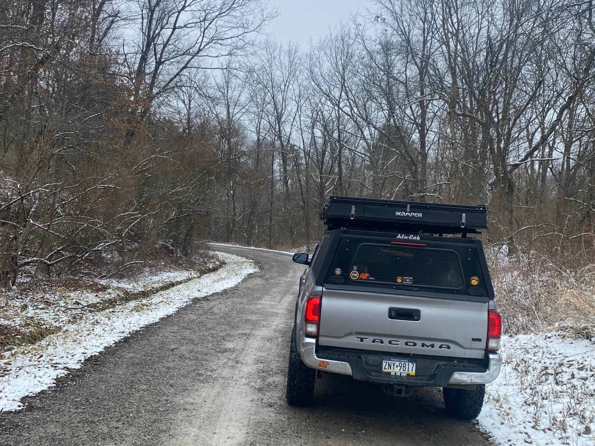 Harmon Creek Road trail photo
