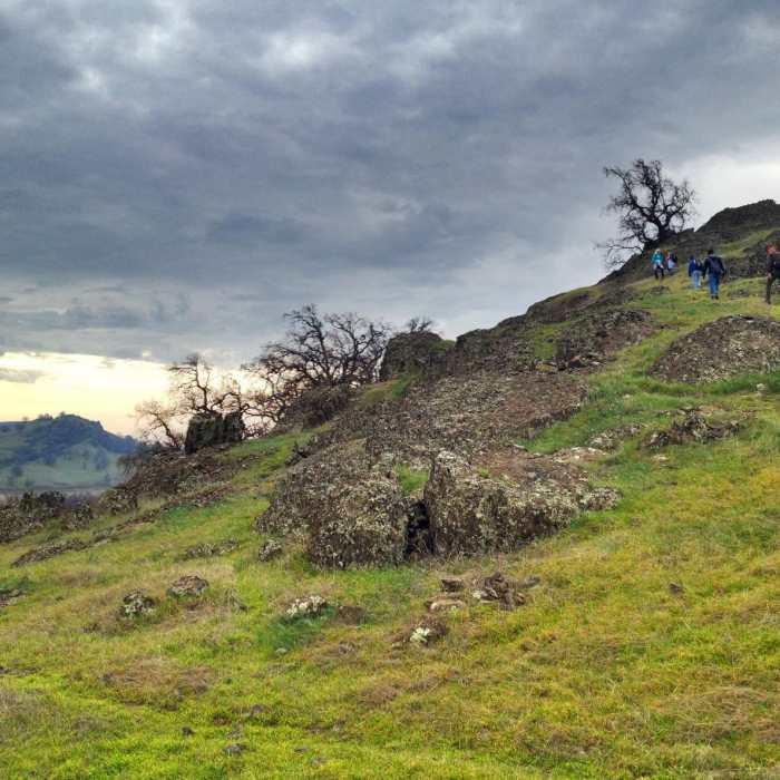 Near Orland Buttes: Black Butte
