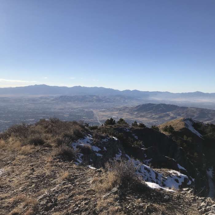 Near Mahogany Mountain North Peak Trail