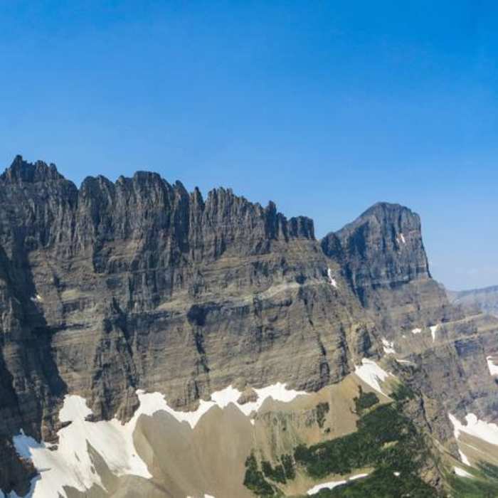 Near Piegan + Siyeh Pass