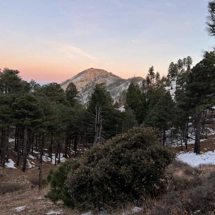 Near Eureka Canyon Lollipop Loop