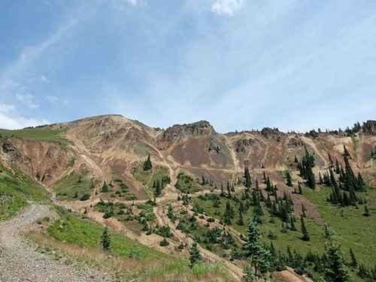 Georgia Gulch trail photo