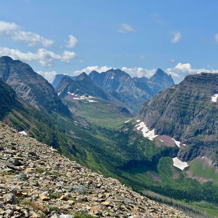Near Continental Divide Trail: Dawson Pass Alternate