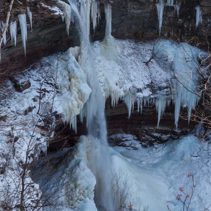 Kaaterskill Falls from above Near Kaaterskill Rail Trail