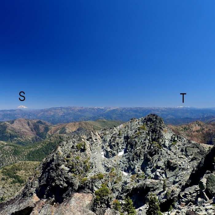 Near Preston Peak Spur Trail