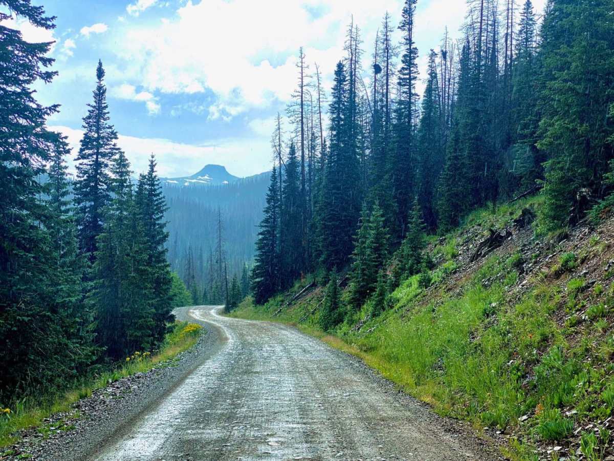 Park Creek South-Fr Rd 380 trail photo
