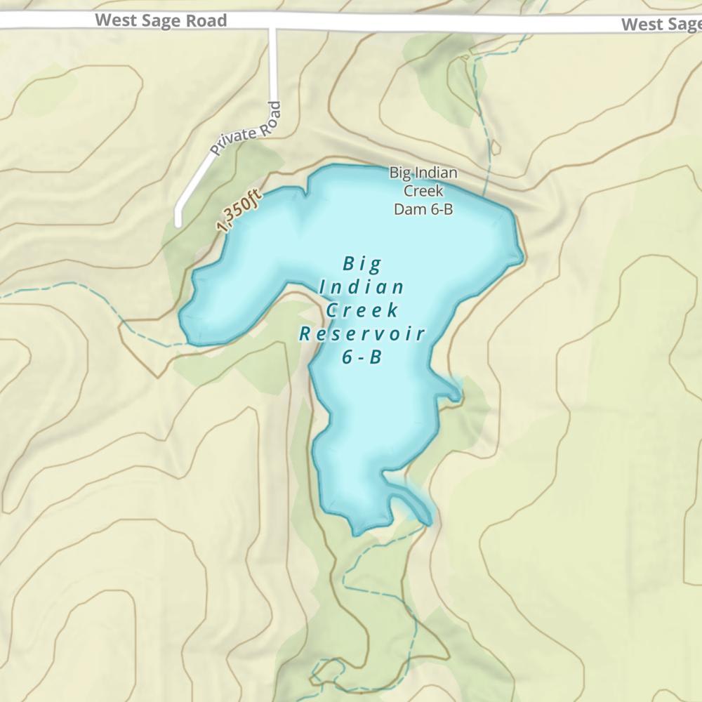 Big Indian Creek Reservoir 6-B photo