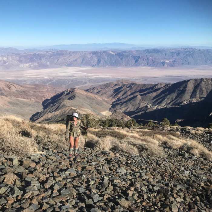 Near Telescope Peak from Hanaupah Canyon