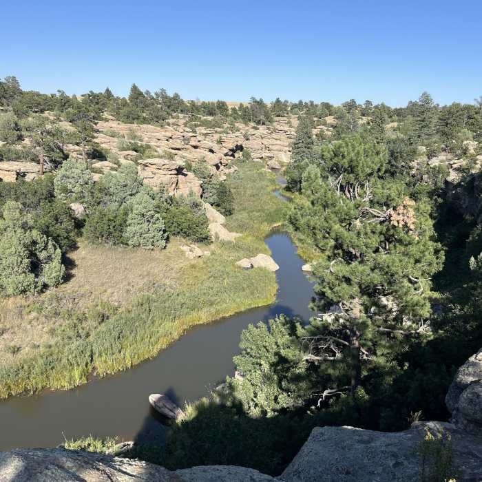 Cherry Creek Near East Canyon Trail