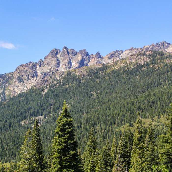 Near Sierra Buttes Near Sierra Buttes