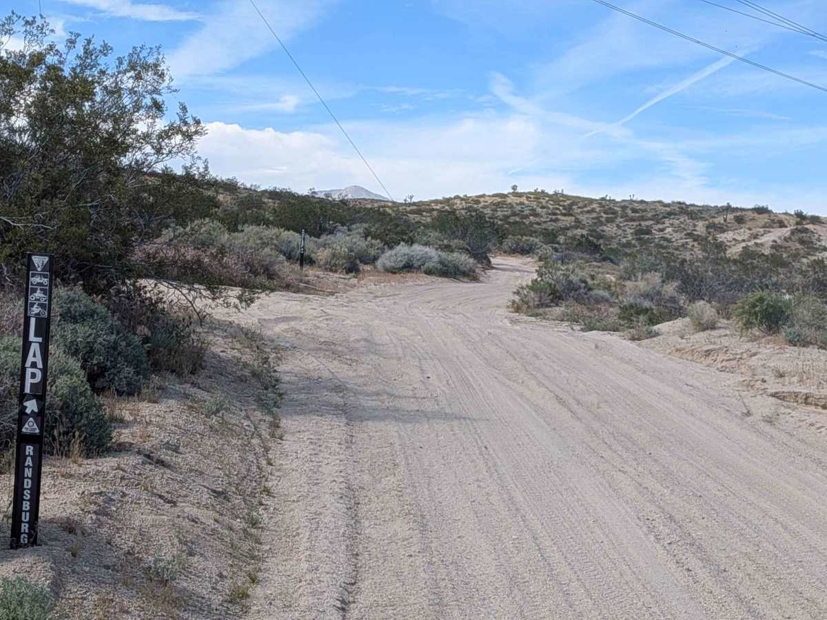 BLM LAP Dove Springs OHV trail photo