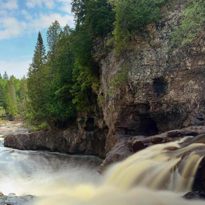 Near Fifth Falls Near Fifth Falls