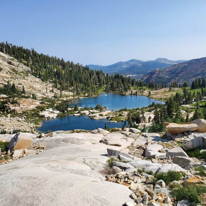 Near Lyons Lake via Lyons Creek Trail