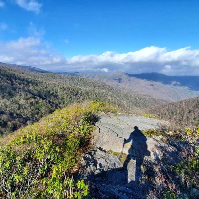 Hang Over Photo by Will Dukes Near Slickrock and Citico Wilderness Loop
