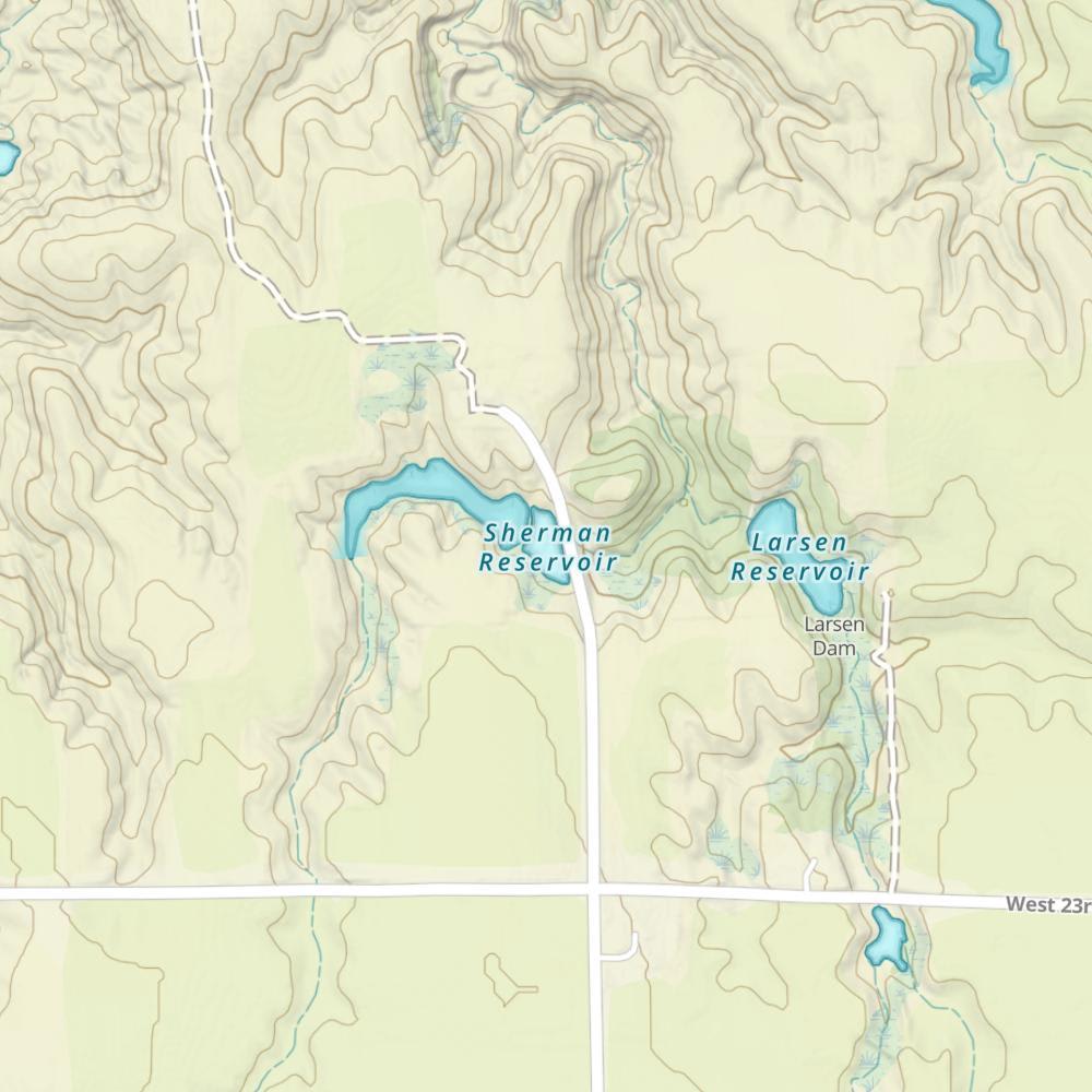 Sherman Reservoir photo