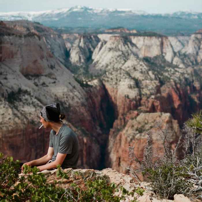 Near Deertrap Mountain Trail