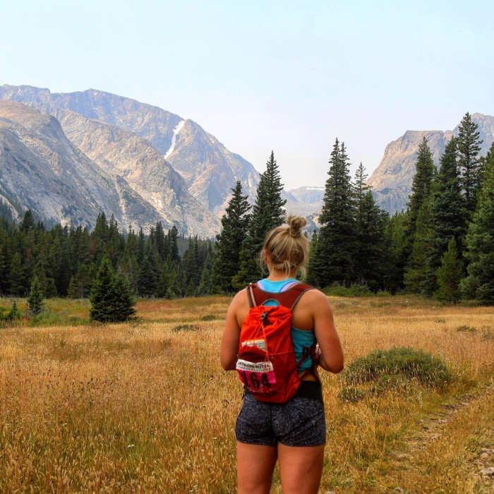 Near Florence Pass to Florence Lake