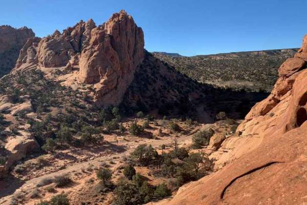 Upper Muley Twist Canyon Road