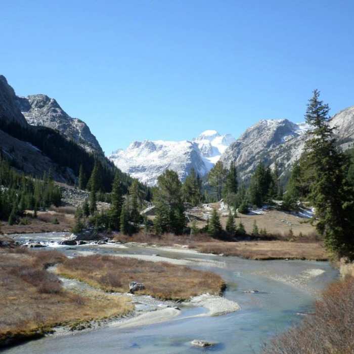 Near Gannett Peak via the Glacier Trail