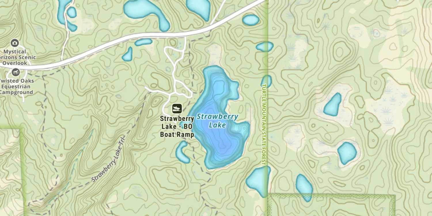 Strawberry Lake (Bottineau)